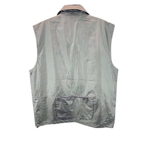 Jintao Men's Utility Vest Pockets XXL Cotton Blend Outdoor Fishermancore Green - Picture 2 of 11